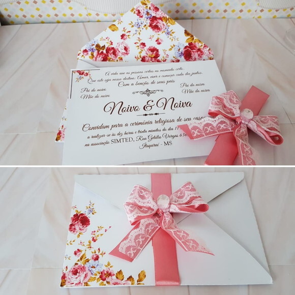 Convite de Casamento