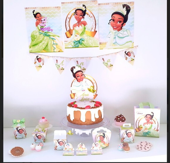 KIT É SÓ UM BOLINHO SIMPLES - A Princesa e o sapo