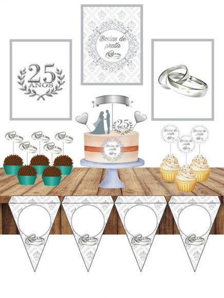 KIT É SÓ UM BOLINHO SIMPLES - Bodas