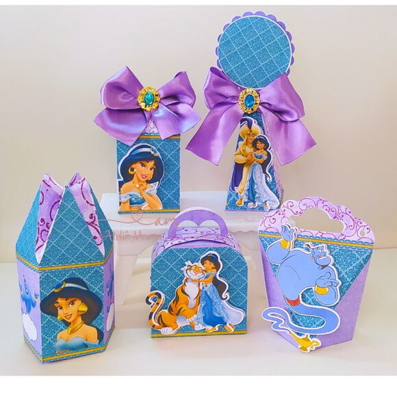 Kit Festa Aladin Jasmine - 20 Itens