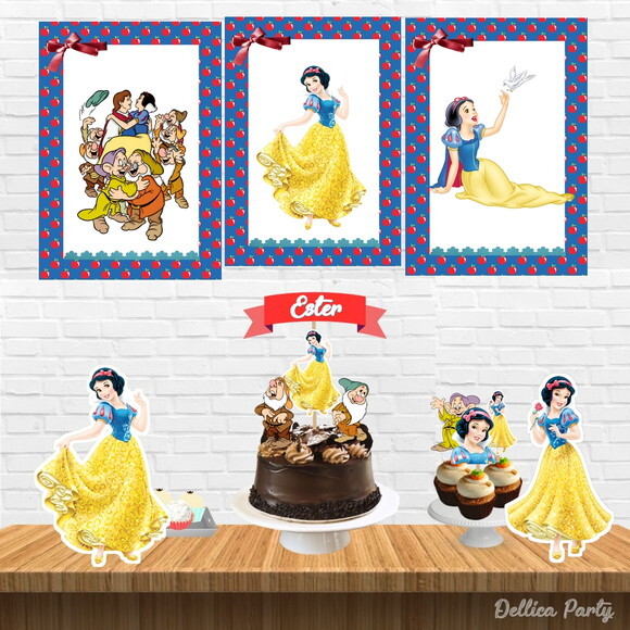 Kit Festa Branca de Neve