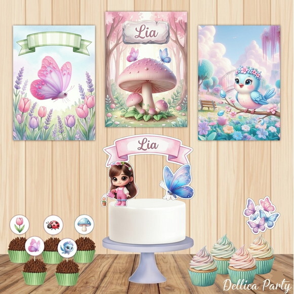 Kit Festa Jardim - Personalizado