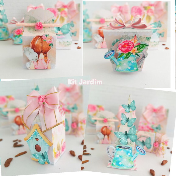 Kit Festa Jardim Floral - 20 Itens
