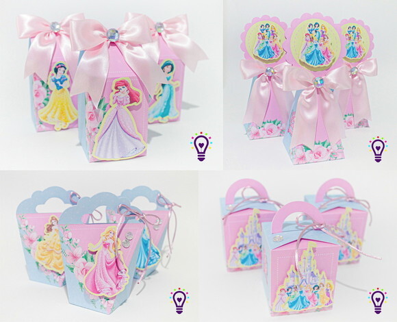Kit Festa Princesas - 20 Itens