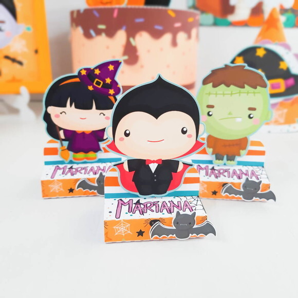 Kit Só Bolinho Grande - Halloween