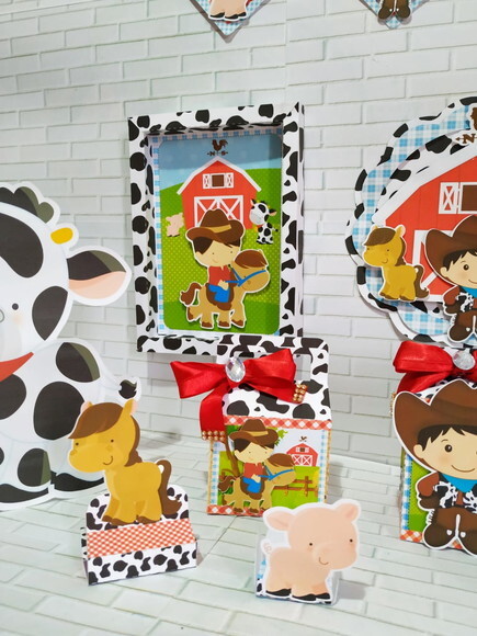 Kit Só Um Bolinho Médio - Fazendinha