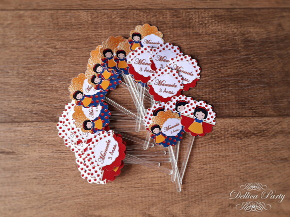 Topper Branca de Neve