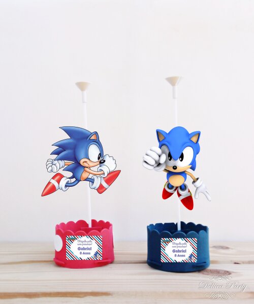 Centro de mesa Sonic