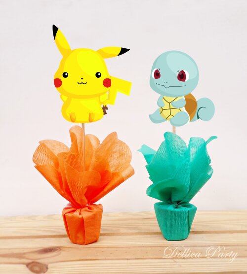 Centro de mesa Pokemon