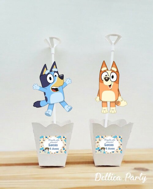 Centro de mesa Bluey