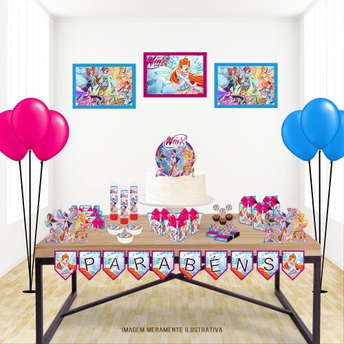 Kit Festa Winx P