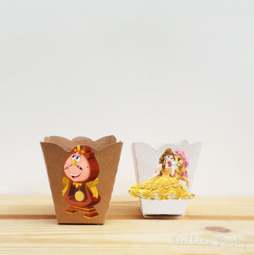 Cachepô A Bela e a Fera
