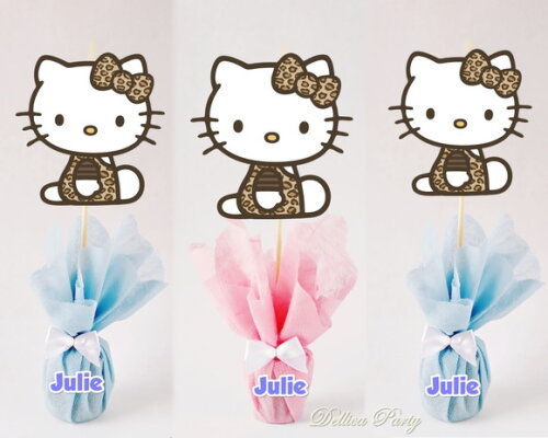 Centro de mesa Hello Kitty