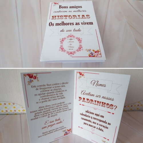 Convite de Casamento