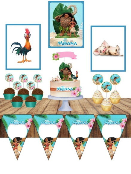 KIT É SÓ UM BOLINHO SIMPLES - Moana