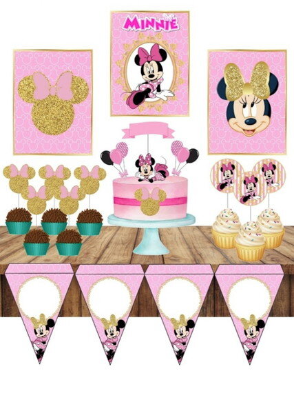 KIT É SÓ UM BOLINHO SIMPLES -Minnie