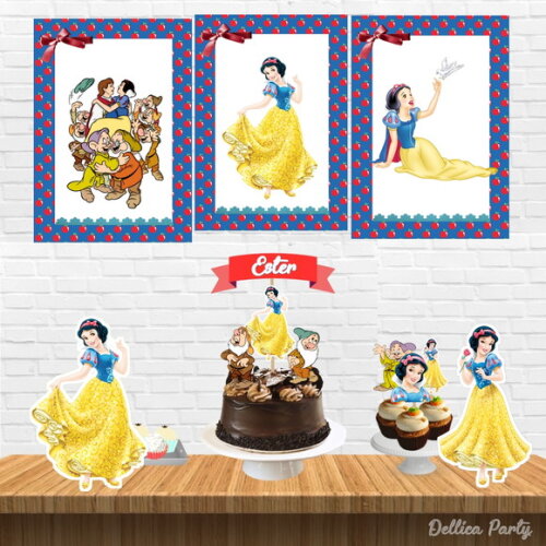 Kit Festa Branca de Neve