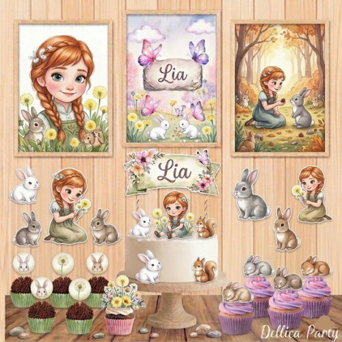 Kit Festa Frozen- Personalizado