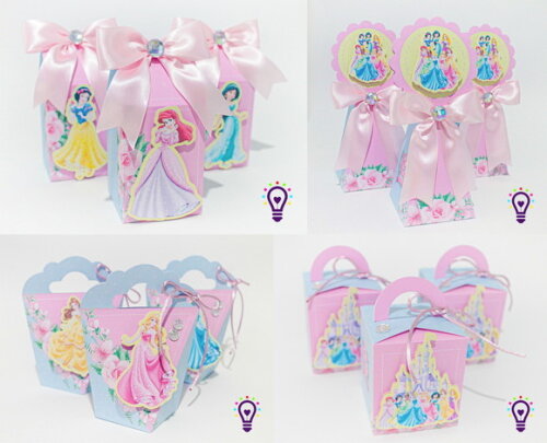 Kit Festa Princesas - 20 Itens