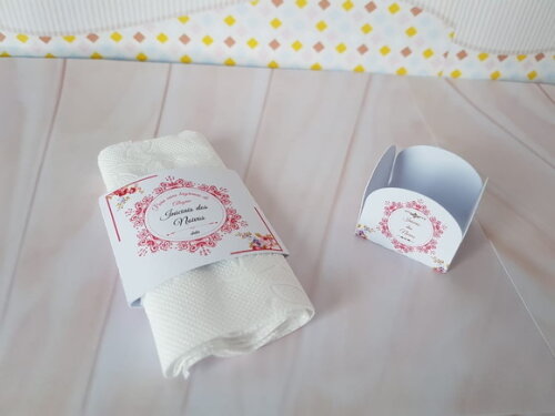 Kit Forminha e Porta Guardanapo Vintage