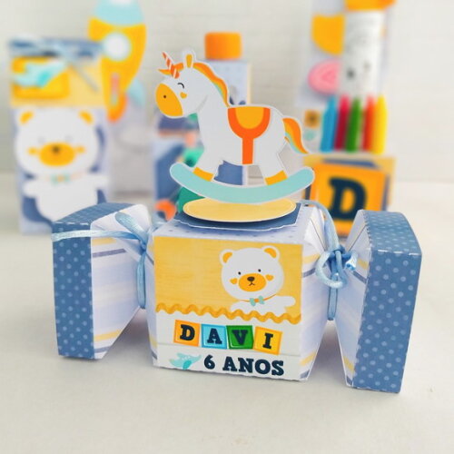 Kit Só Um Bolinho Luxo Brinquedos - Com 9 Caixas