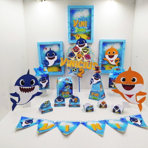 Kit Só Um Bolinho P - Baby Shark