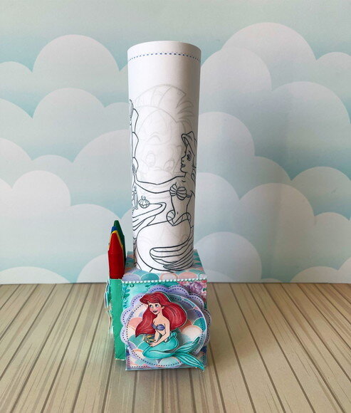 Lembrancinha Pintura Ariel Sereia