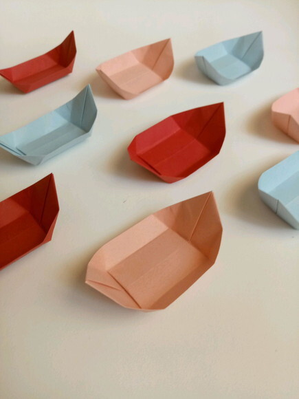 Barco | Forminha para Doces em Origami