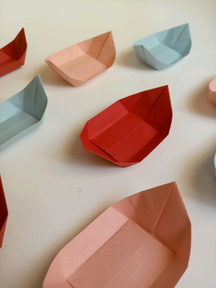 Barco | Forminha para Doces em Origami