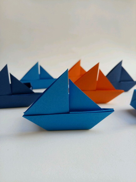 Barco | Forminha para Doces em Origami