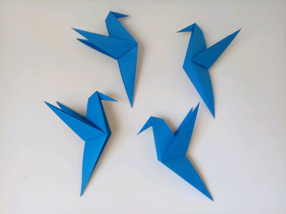 Beija Flor | Decoração em Origami