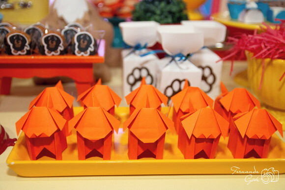 Cachorro | Forminha para Doces em Origami