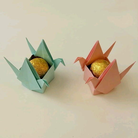 Caixa Tsuru | Forminha para Doces em Origami