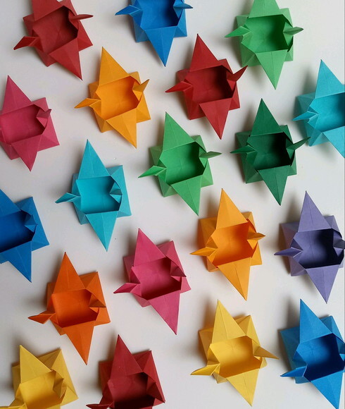 Caixa Tsuru | Forminha para Doces em Origami