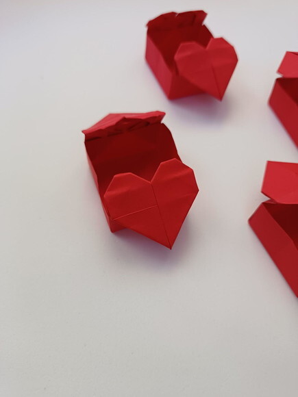 Coração | Forminha para Doces em Origami