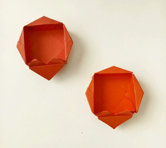Coração | Forminha para Doces em Origami