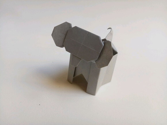 Elefante | Forminha para Doces em Origami