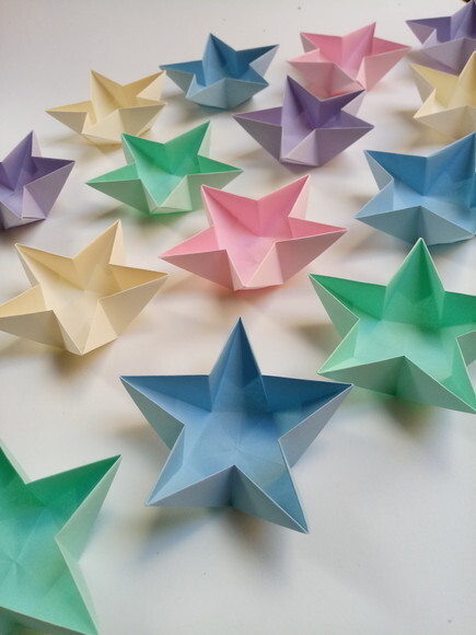 Estrela | Forminha para Doces em Origami