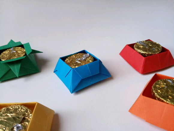 Forminha para Doces em Origami