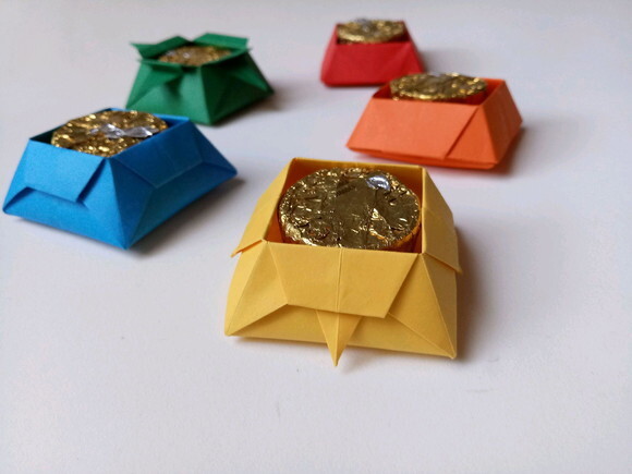 Forminha para Doces em Origami