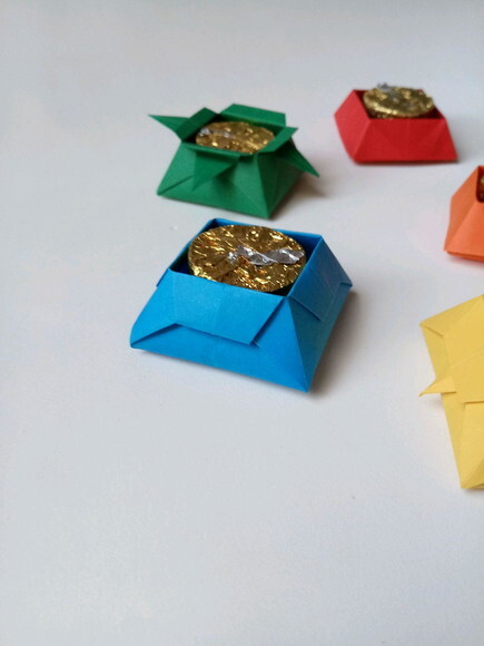 Forminha para Doces em Origami