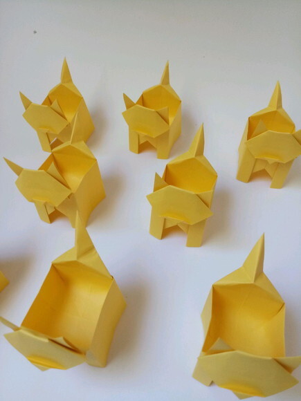 Gatinho | Forminha para Doces em Origami