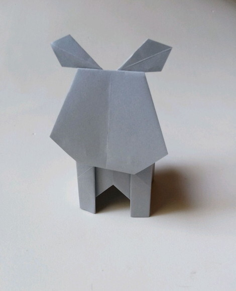 Hipopótamo | Forminha para Doces em Origami
