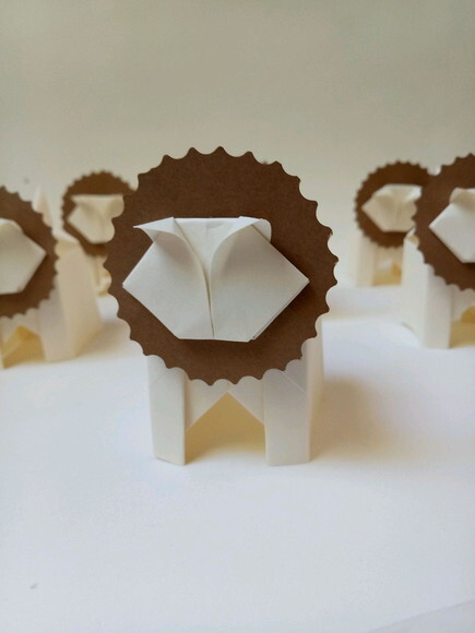 Leão | Forminha para Doces em Origami