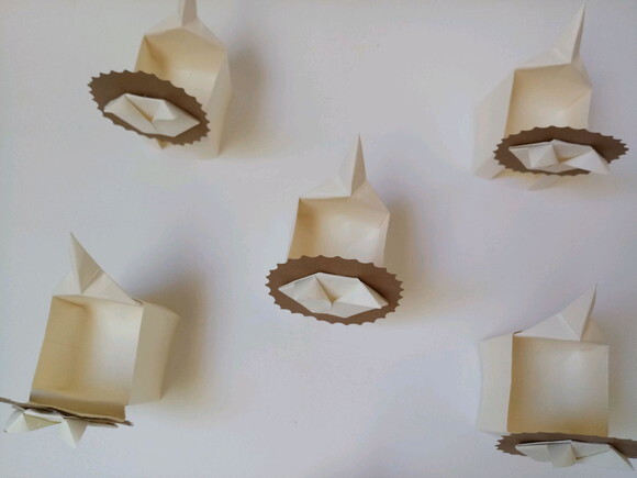Leão | Forminha para Doces em Origami