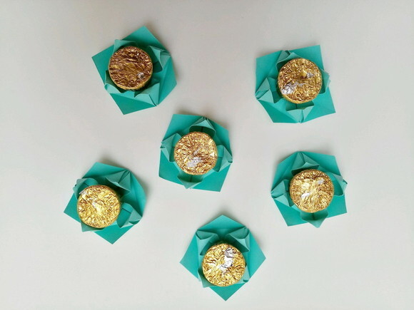 Lotus | Forminha para Doces em Origami