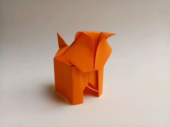 Raposa | Forminha para Doces em Origami