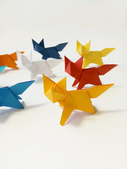 Raposa | Topper | Decoração em Origami