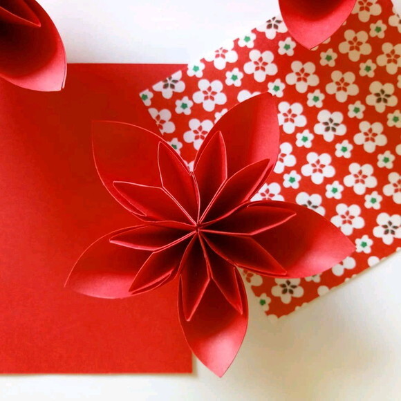 Sakura Flor de Cerejeira | Decoração em Origami