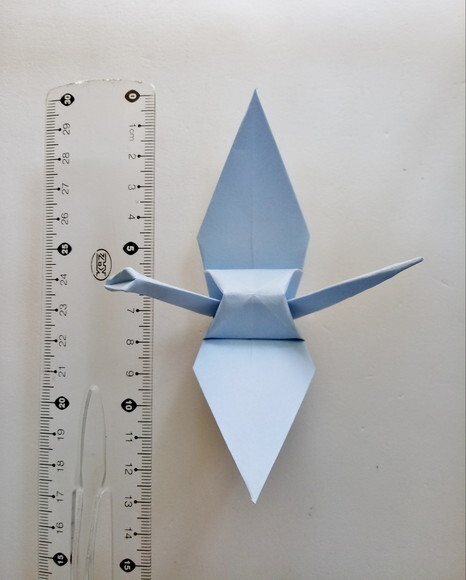 Tsuru Avulso | 13 cm | Decoração em Origami